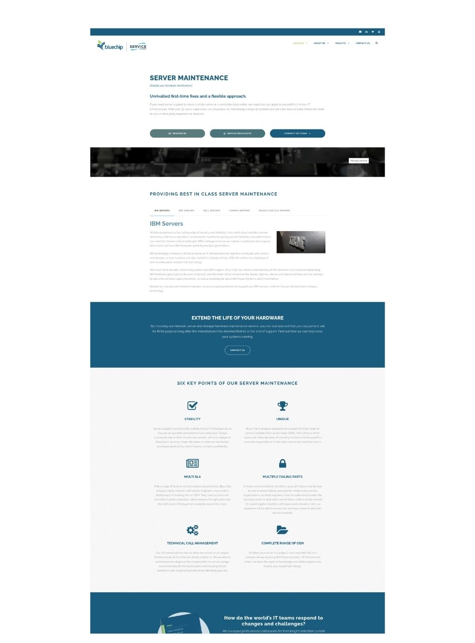 Results BlueChip Web Design 2 - crdone
